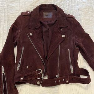 Blank NYC Suede Moro Jacket